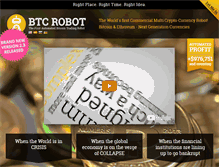 Tablet Screenshot of btcrobot.com